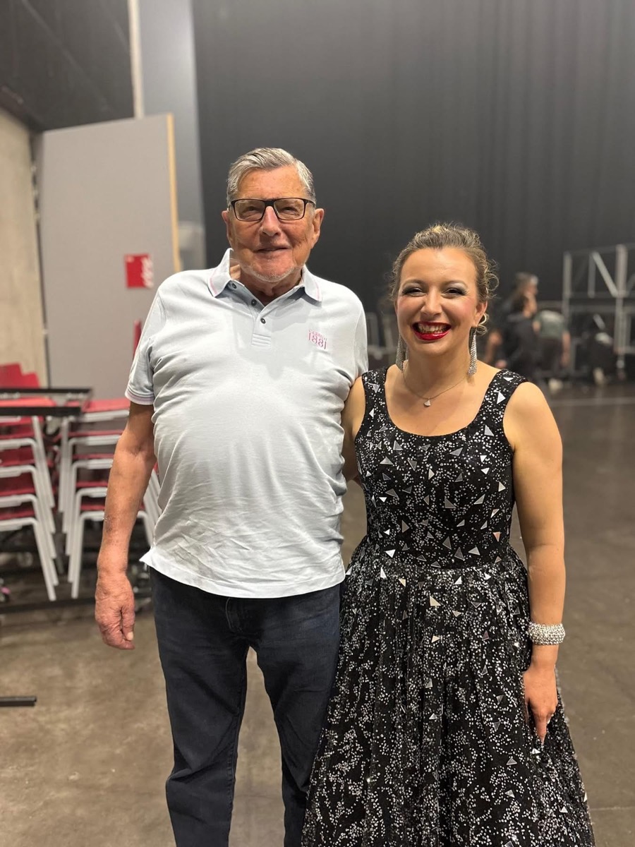 Claire Lairy avec Jean-Claude Camus